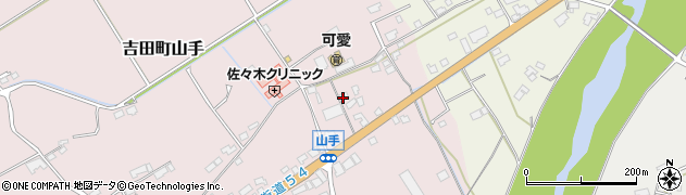 広島県安芸高田市吉田町山手652周辺の地図