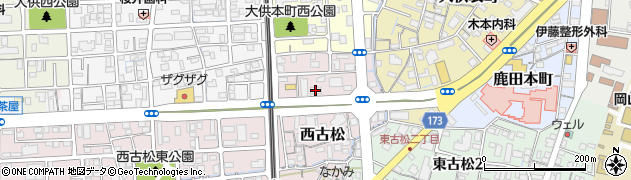 日本エネルギー総合システム株式会社　岡山支店周辺の地図