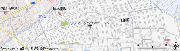 岡山県岡山市中区山崎146周辺の地図