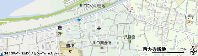 岡山県岡山市東区西大寺川口171周辺の地図