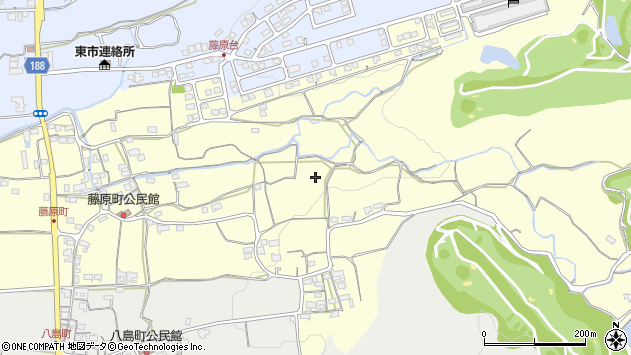 〒630-8421 奈良県奈良市藤原町の地図