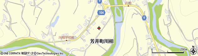 岡山県井原市芳井町川相1377周辺の地図