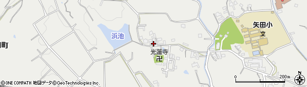 奈良県大和郡山市矢田町2870周辺の地図
