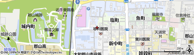 本町自治会集会所周辺の地図