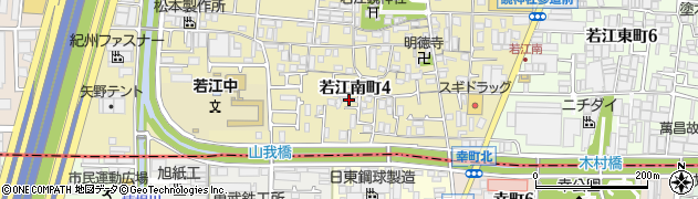 ＷＡＶＥ　東大阪ライムオート周辺の地図