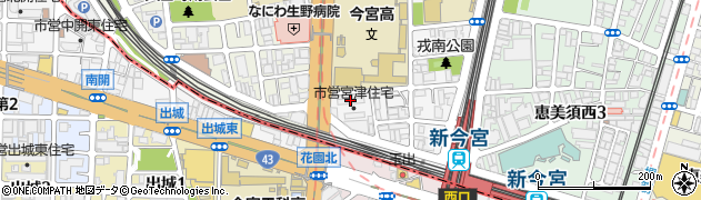 市営宮津住宅周辺の地図