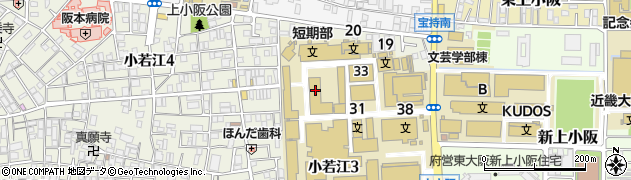 近畿大学　生活協同組合トラベルセンターＴｒｕｎｋ周辺の地図
