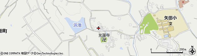 奈良県大和郡山市矢田町2869周辺の地図