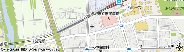 ニチユＭＨＩ中国株式会社　岡山北長瀬支店周辺の地図