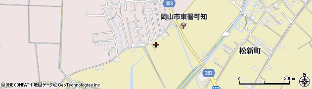 岡山県岡山市東区松新町816周辺の地図