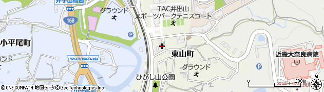 奈良県生駒市東山町428周辺の地図