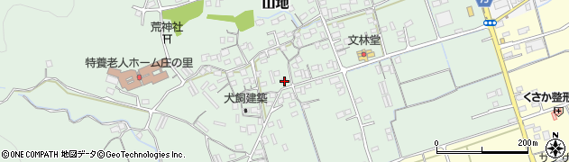 岡山県倉敷市山地912周辺の地図