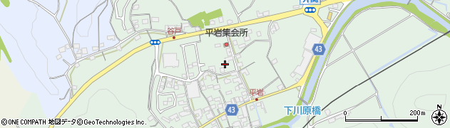 三重県津市一志町井関周辺の地図