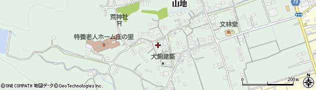 岡山県倉敷市山地1050周辺の地図