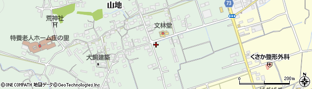 岡山県倉敷市山地30周辺の地図
