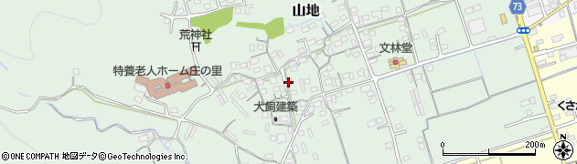 岡山県倉敷市山地905周辺の地図