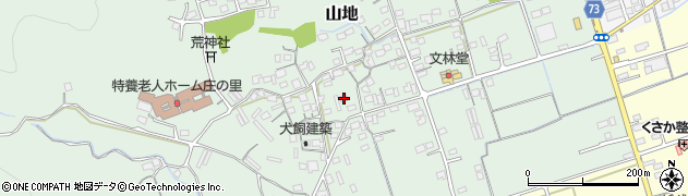 岡山県倉敷市山地911周辺の地図