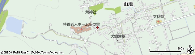 岡山県倉敷市山地1087周辺の地図