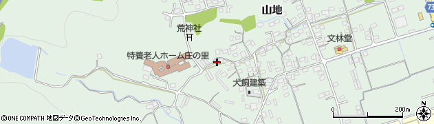 岡山県倉敷市山地1038周辺の地図