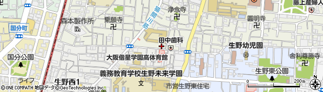 田中　モータース周辺の地図