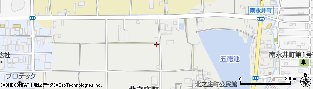 奈良県奈良市北之庄町684周辺の地図