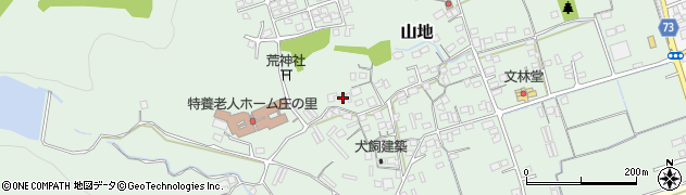 岡山県倉敷市山地1063周辺の地図