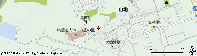 岡山県倉敷市山地1082周辺の地図
