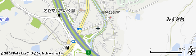 兵庫県神戸市垂水区名谷町（平ノ垣内）周辺の地図