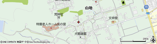 岡山県倉敷市山地1066周辺の地図