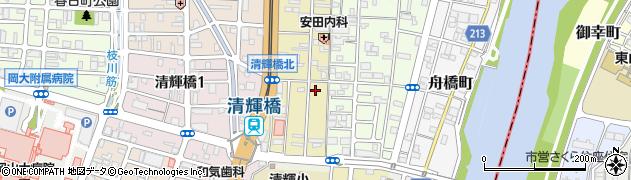 岡山はり・きゅう治療センター周辺の地図