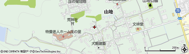岡山県倉敷市山地1068周辺の地図