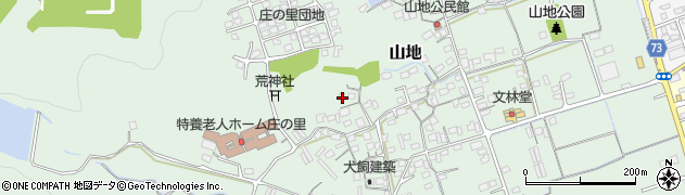 岡山県倉敷市山地1073周辺の地図