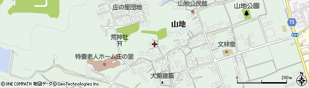 岡山県倉敷市山地1069周辺の地図