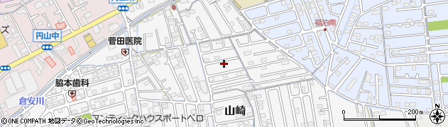 岡山県岡山市中区山崎123周辺の地図