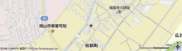 岡山県岡山市東区松新町269周辺の地図