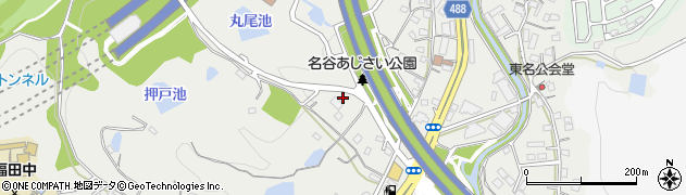 兵庫県神戸市垂水区名谷町（丸尾）周辺の地図