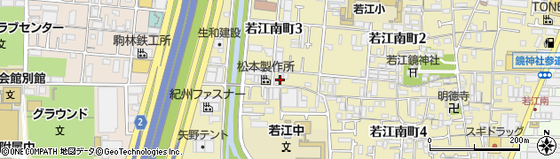 有限会社岡村鉄工所周辺の地図