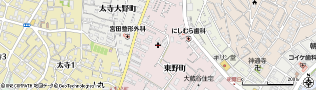 東野町公園周辺の地図