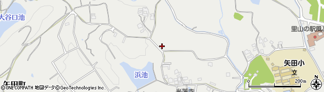 奈良県大和郡山市矢田町2757周辺の地図