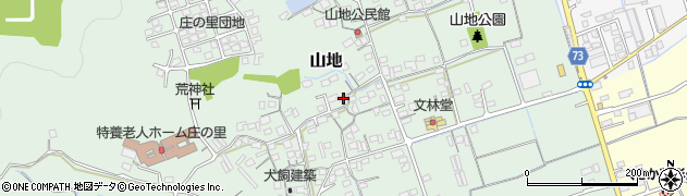 岡山県倉敷市山地895周辺の地図