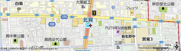 大阪中小企業事業協同組合周辺の地図