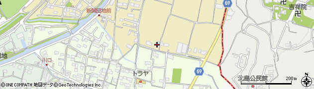 岡山県岡山市東区西大寺射越250周辺の地図
