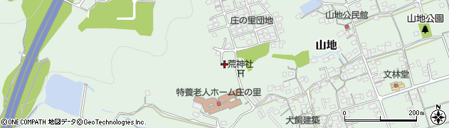 岡山県倉敷市山地1101周辺の地図