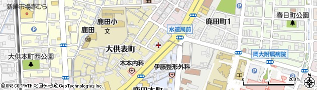 ＧＬＡＳＳ岡山株式会社周辺の地図