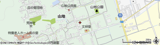 岡山県倉敷市山地93周辺の地図