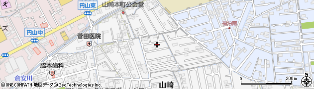 岡山県岡山市中区山崎125周辺の地図