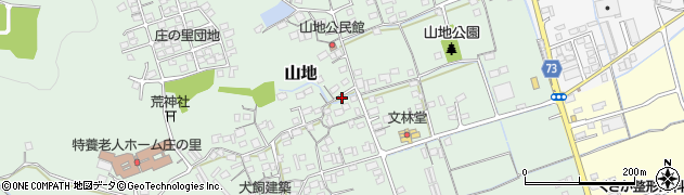 岡山県倉敷市山地579周辺の地図