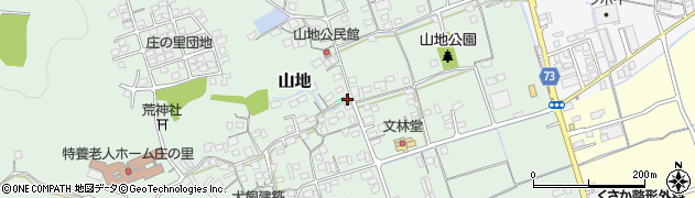 岡山県倉敷市山地578周辺の地図