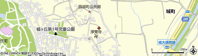 奈良県大和郡山市城町398周辺の地図