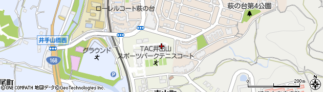 奈良県生駒市東山町201周辺の地図